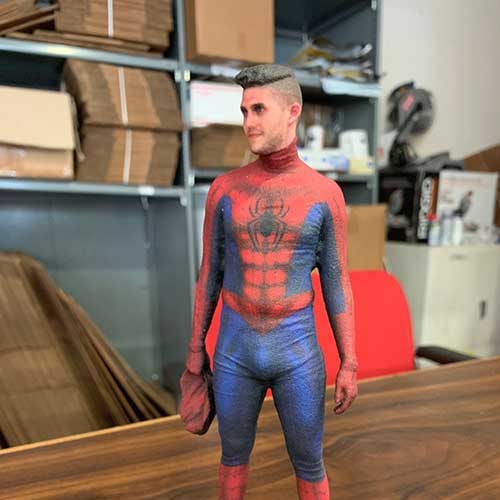 spiderman 3d printed action figure twindom 2